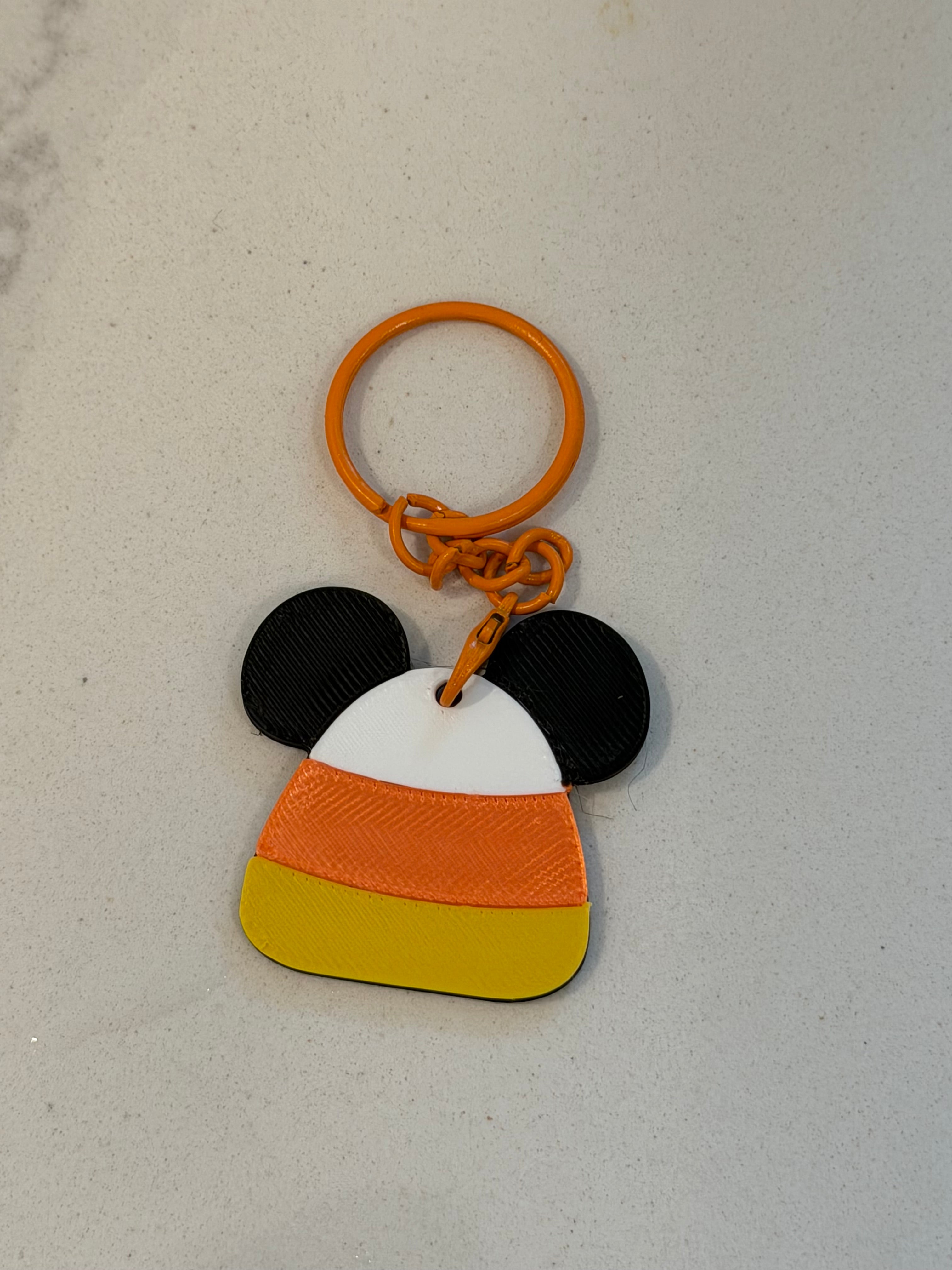 Candy Corn Keychain