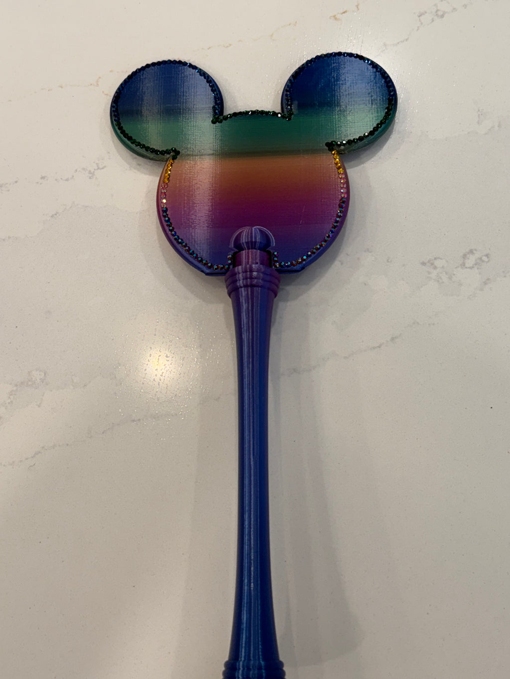 Pay As You go Mickey Wand with diamonds