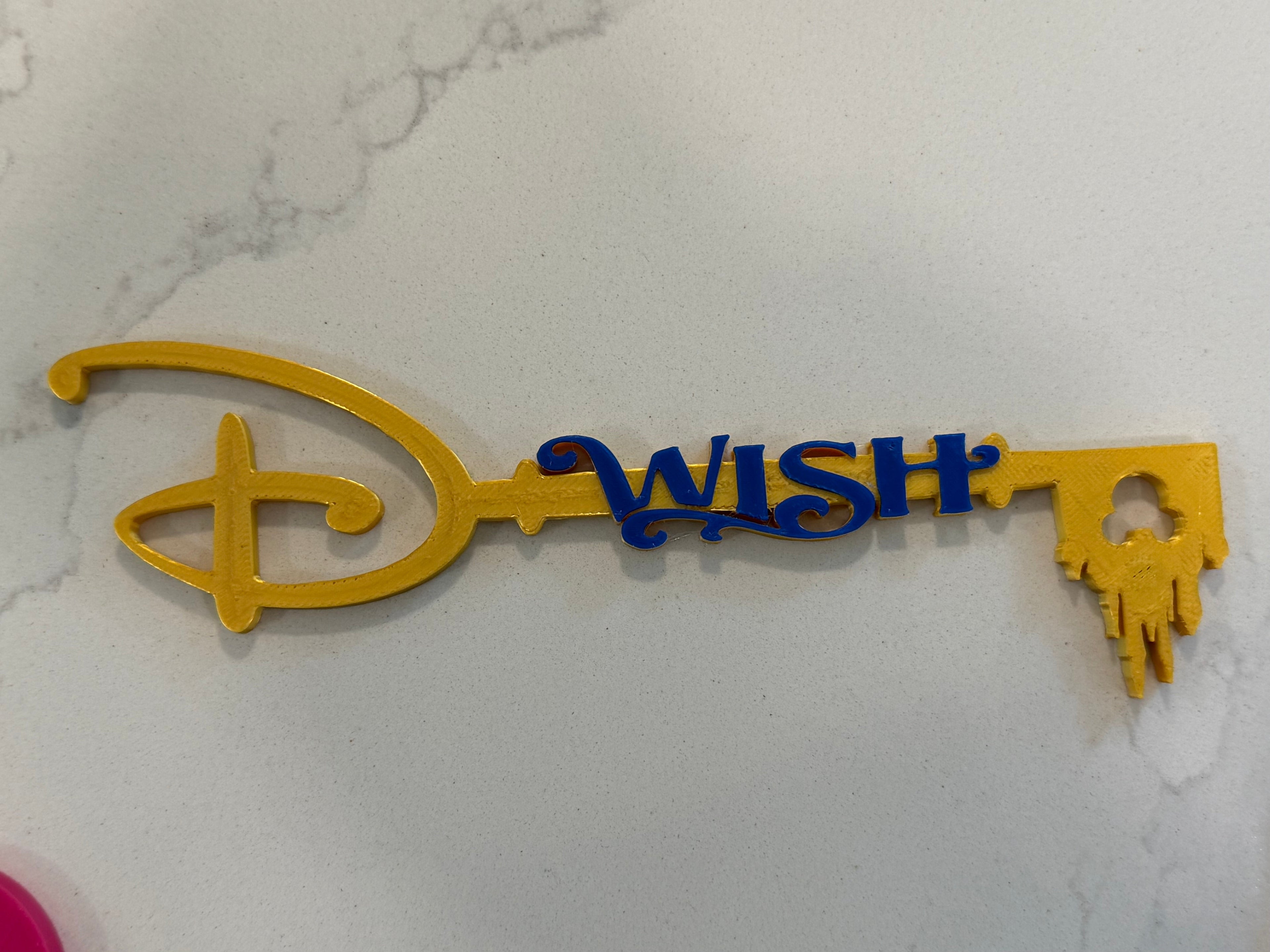 Wish Cruise Ship magnet Key