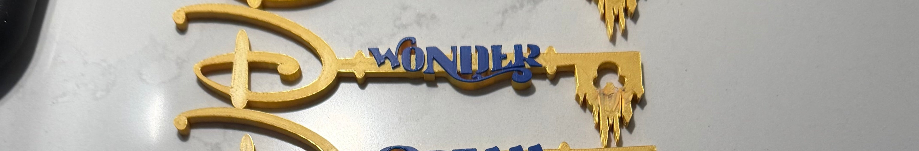 Wonder Cruise Ship magnet Key