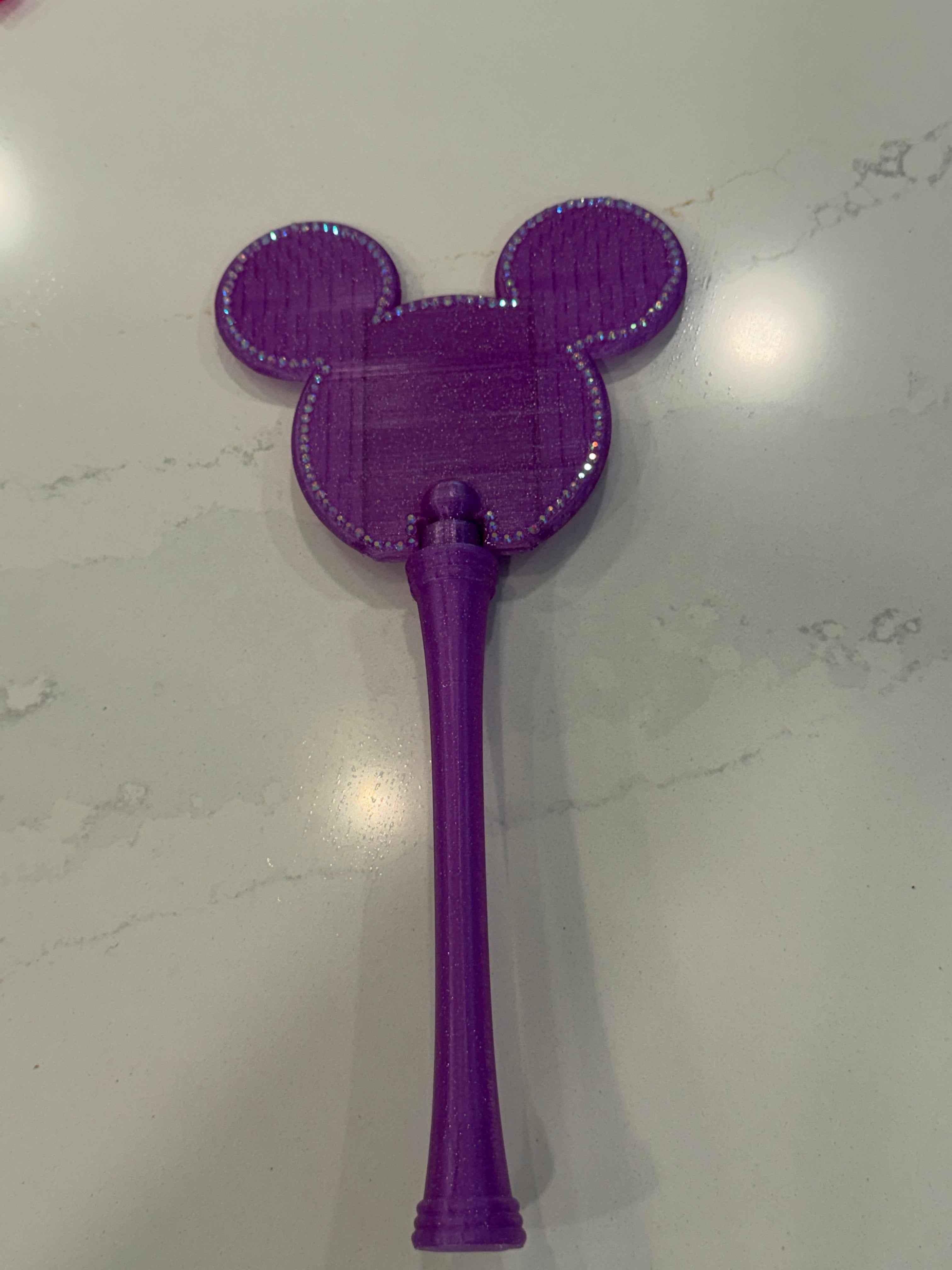 Pay As You go Mickey Wand with diamonds