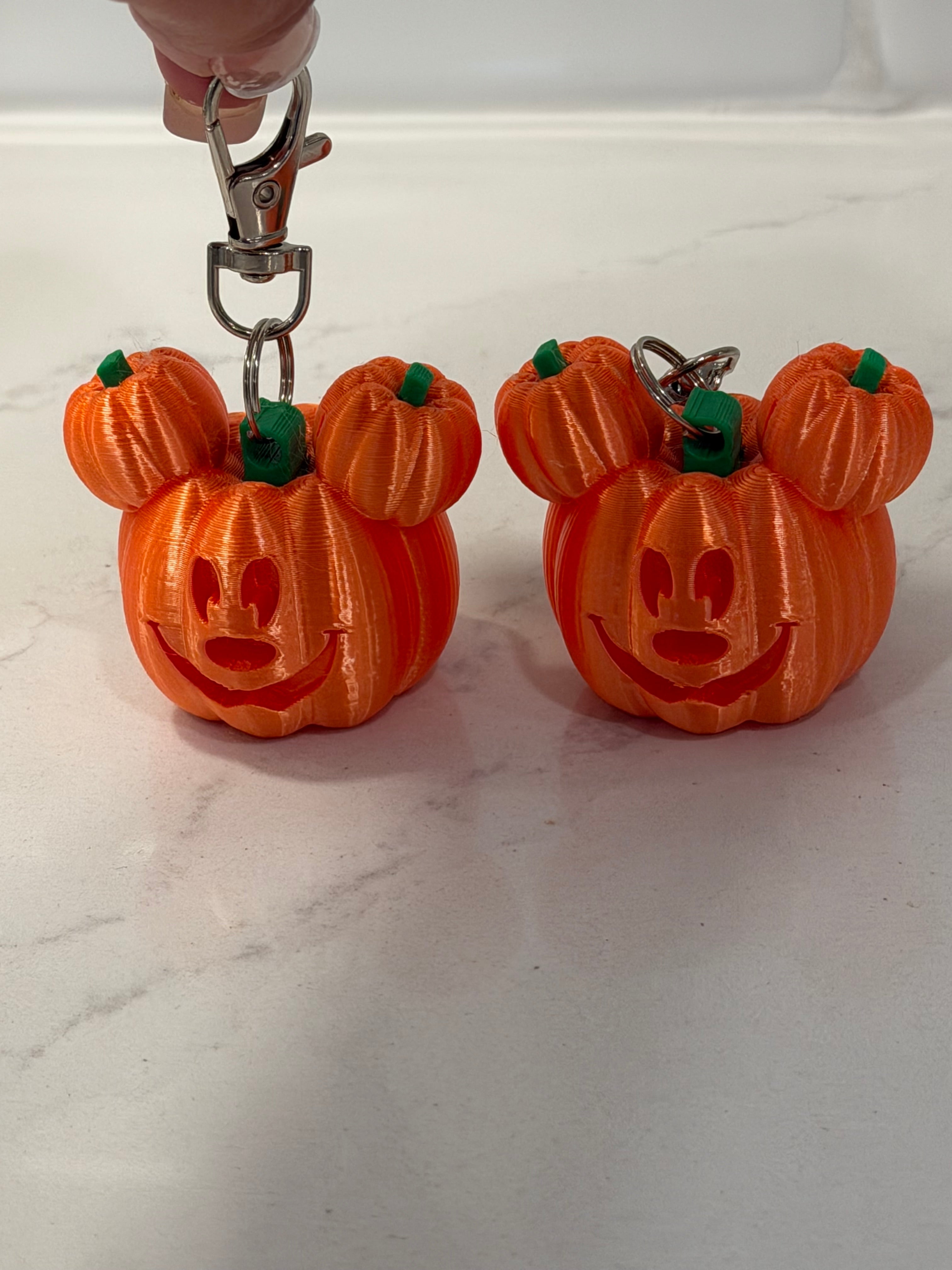 Pumpkin Keychain