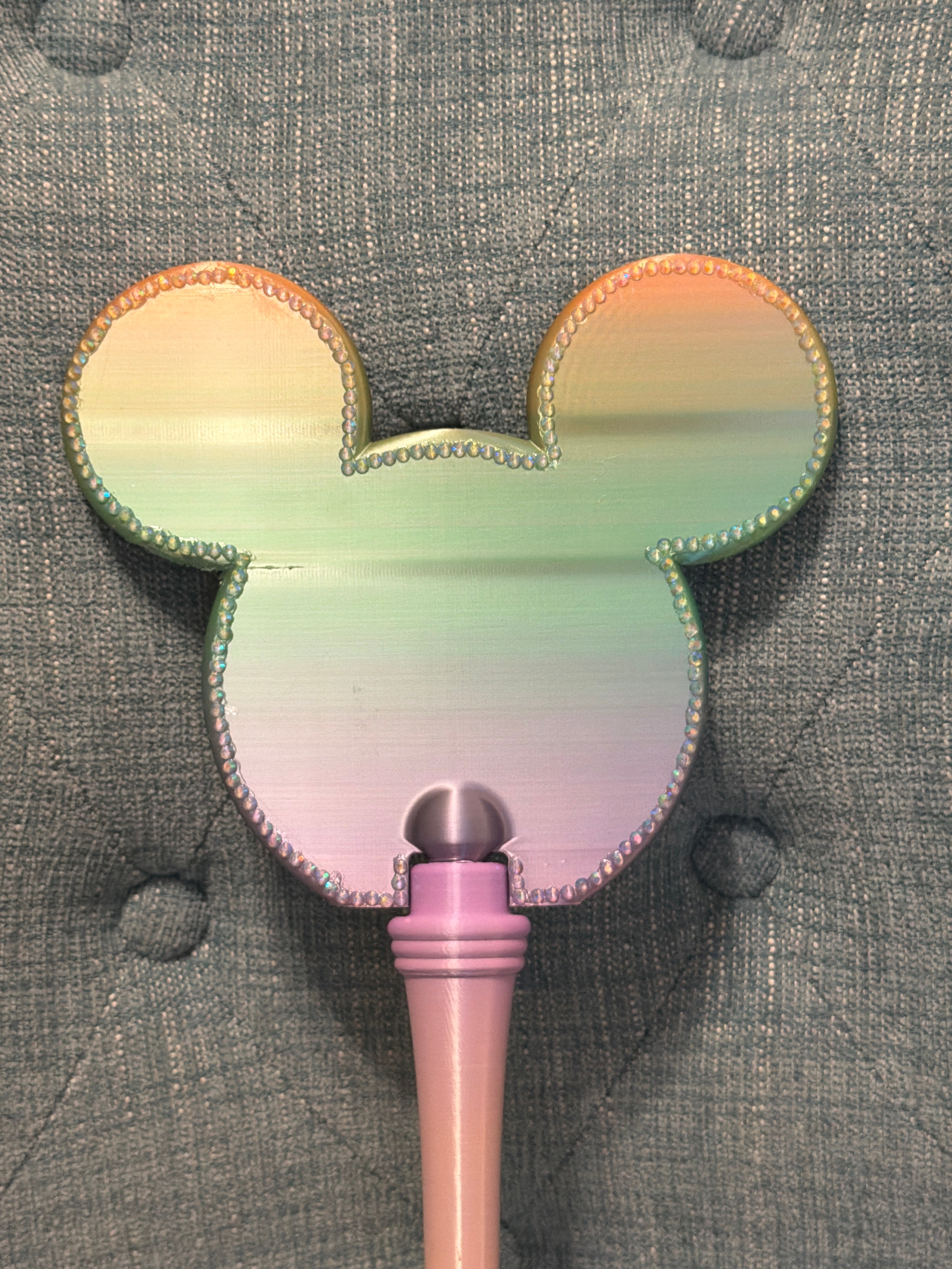 Pay As You go Mickey Wand with diamonds