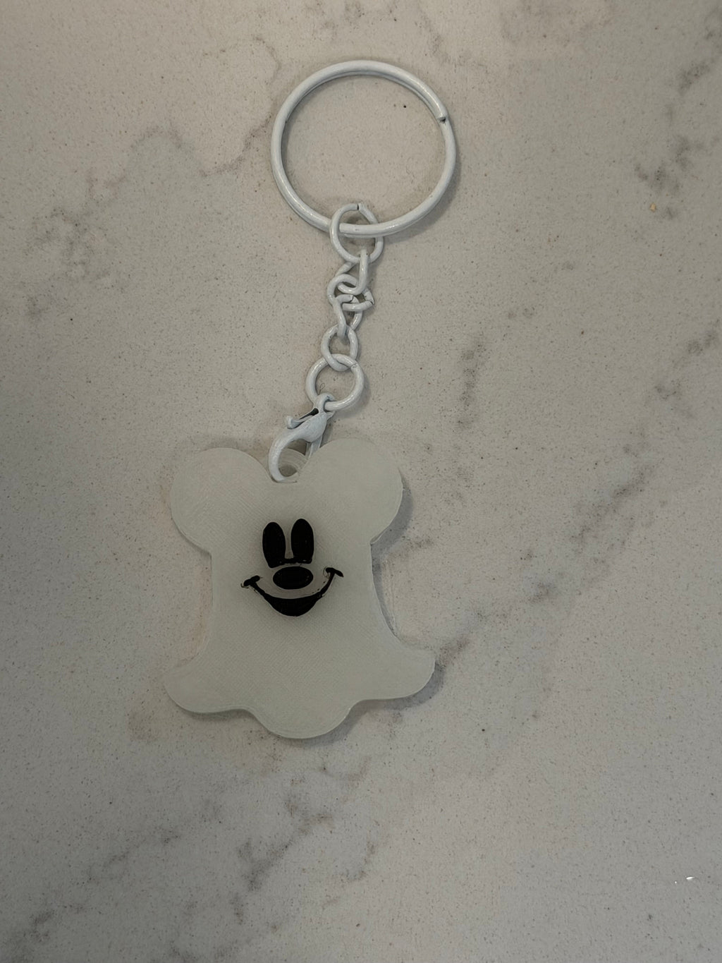 Glow in the dark Ghost keychain