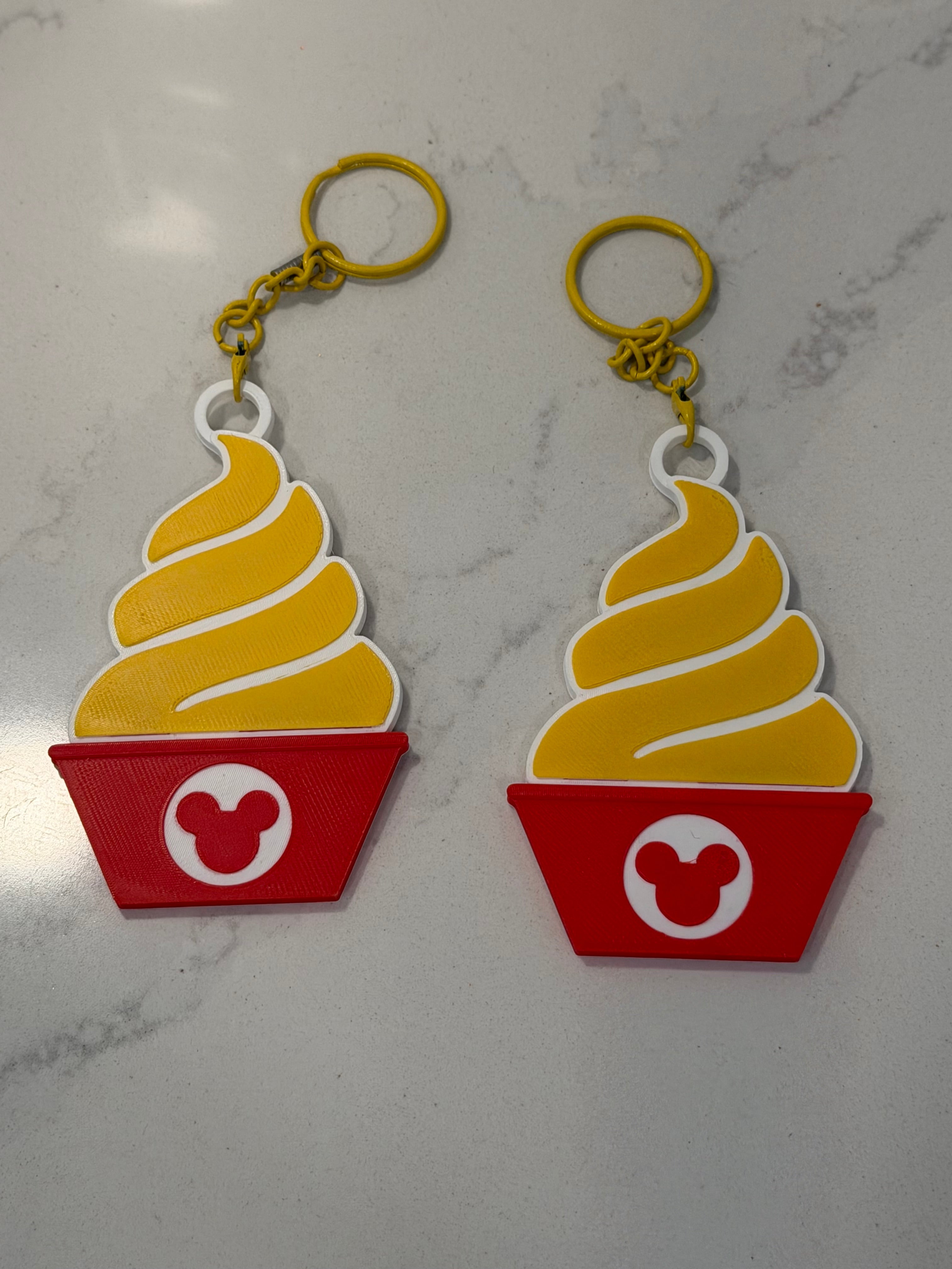 Dole Whip Keychain