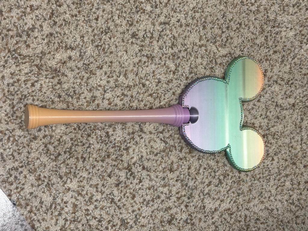 Pay As You go Mickey Wand with diamonds