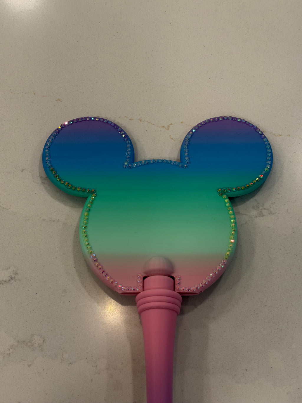 Pay As You go Mickey Wand with diamonds