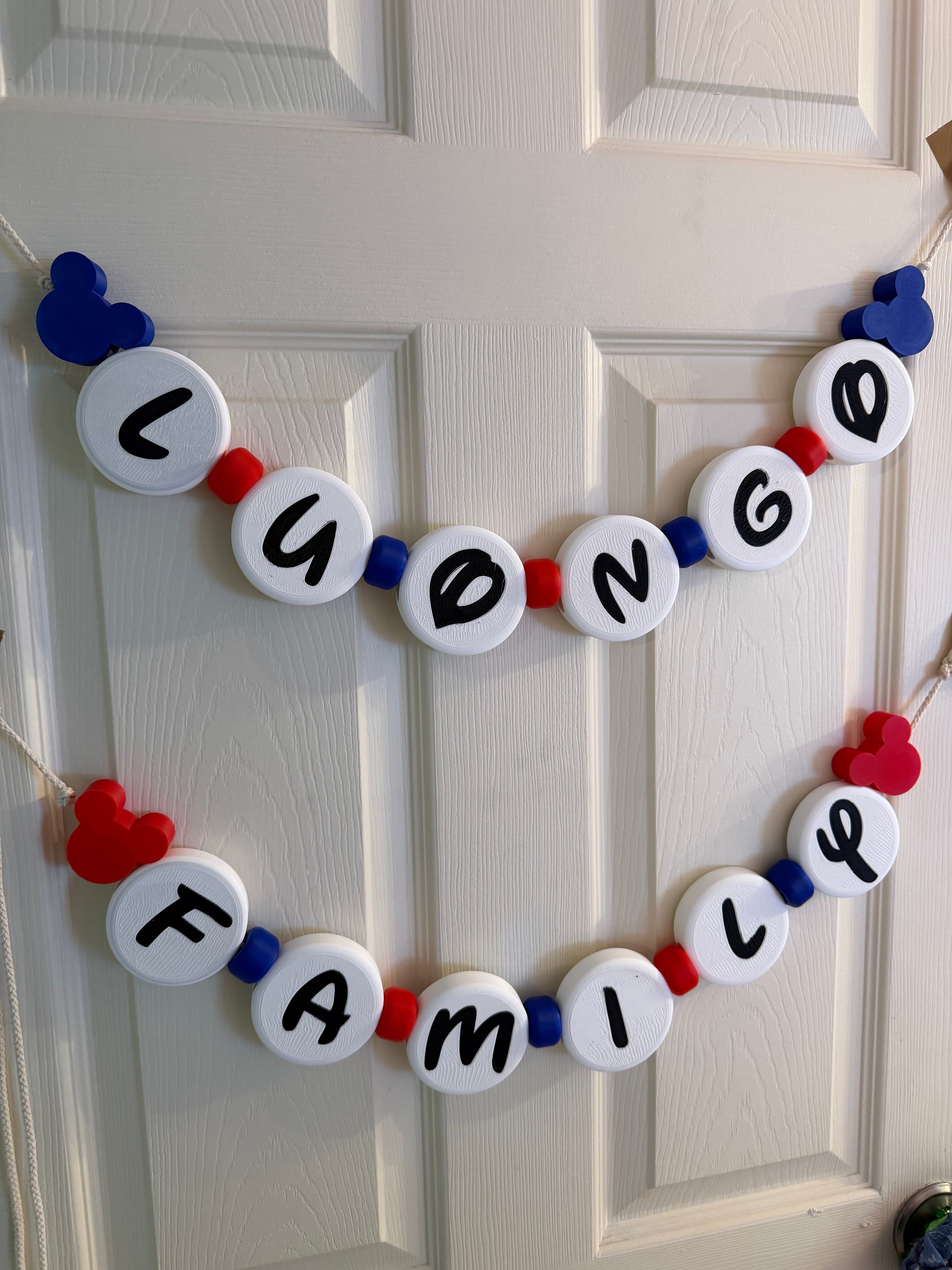 Swiftie Disney beaded garland