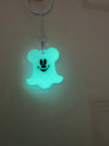 Glow in the dark Ghost keychain