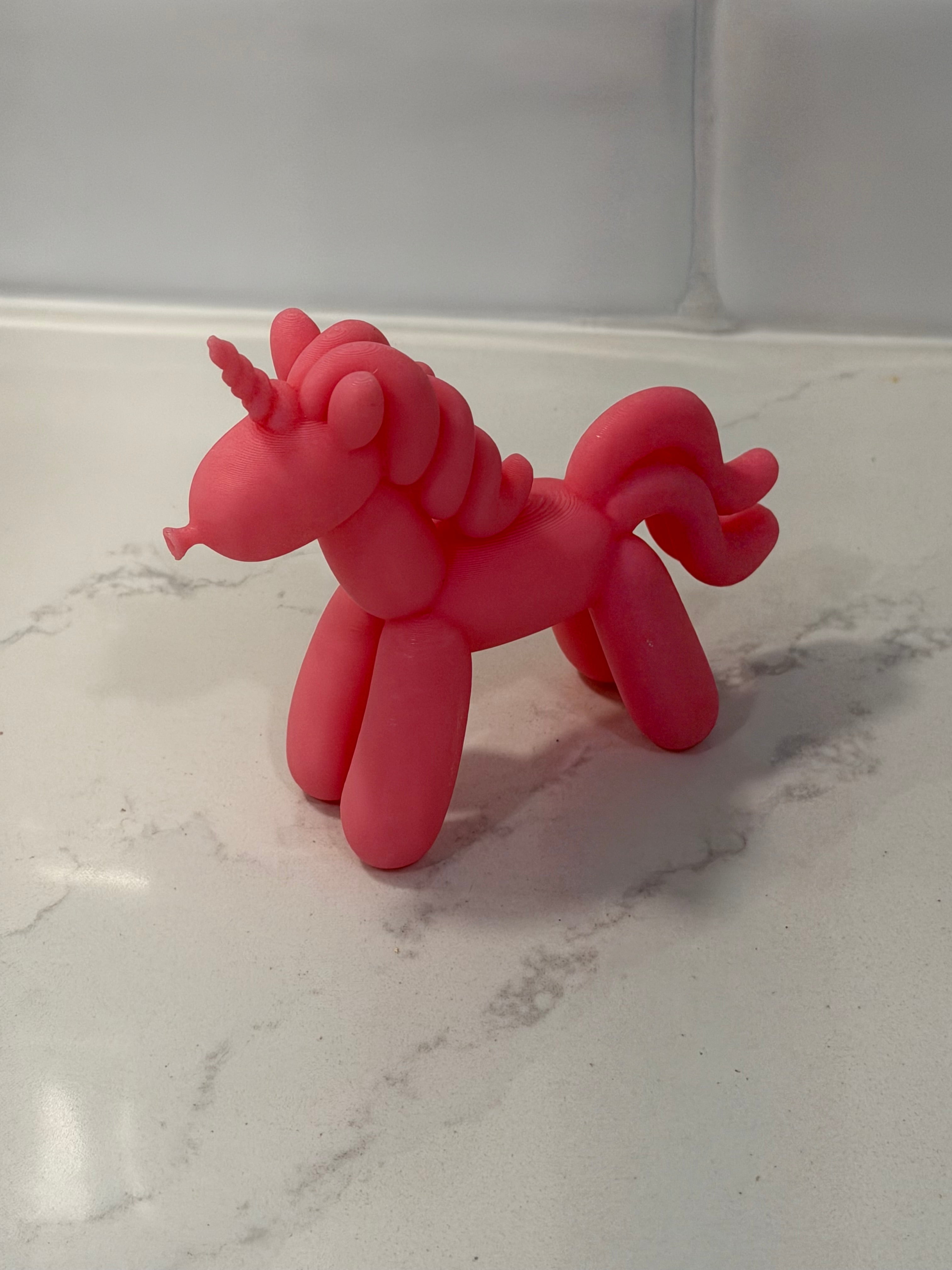 Balloon Unicorn Figure