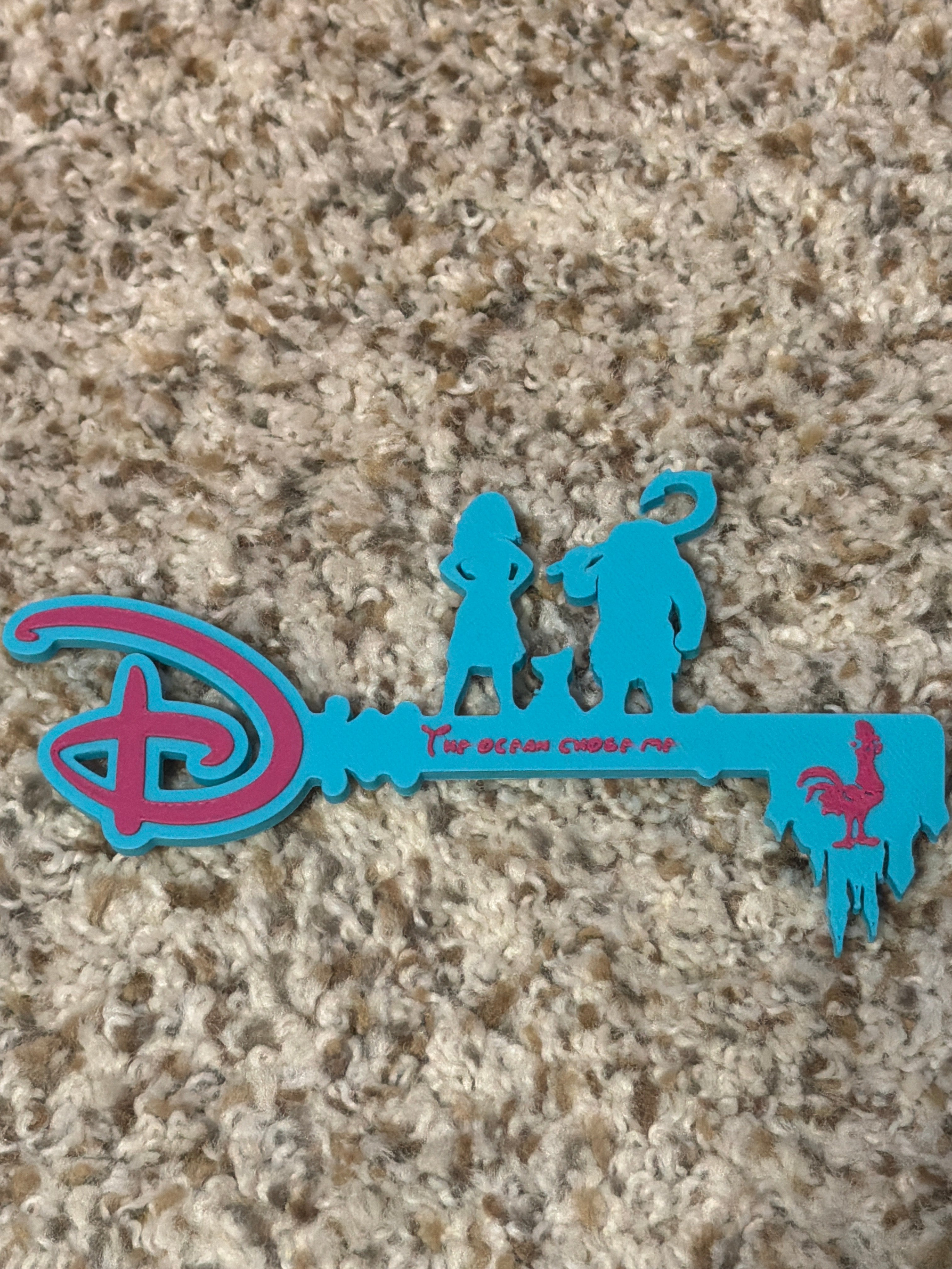 Moana Key Magnet - The Ocean Chose Me