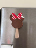 Minnie Mouse Ice cream bar magnet