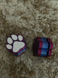 Paw Print Fidget Clicker